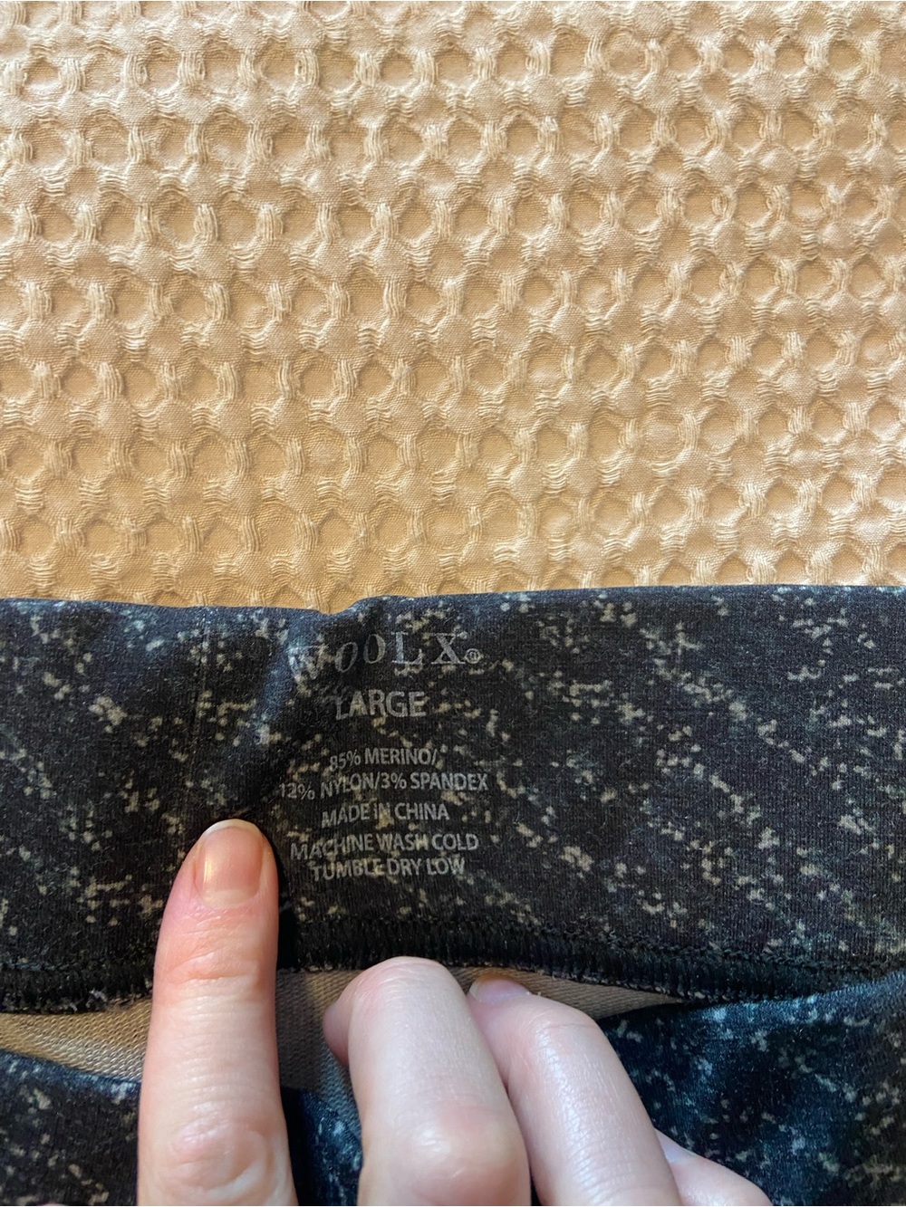 Woolx Stella L leggings flaws read description - Picture 2 of 5